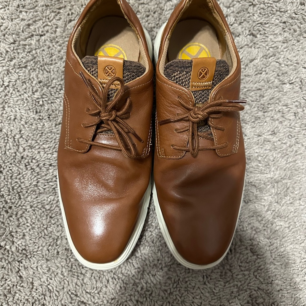 Hush puppies Brown Leather Men's Shoes